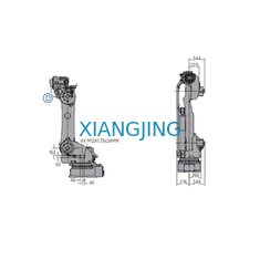 6 Axis Used Yaskawa Robot Arm With Gripper Payload For 180kg Industrial Robot