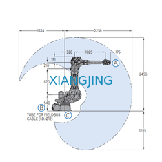 Industrial Used Yaskawa Robot With Robot Arm 6 Axis Payload 88kg Welding Robot