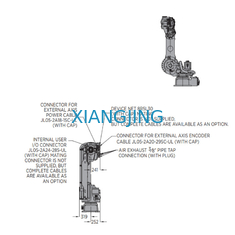 Industrial Used Yaskawa Robot With Robot Arm 6 Axis Payload 88kg Welding Robot