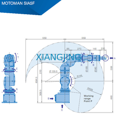 7 Axis Used Yaskawa Robot SIA5F Pick And Place Machine 5kg Payload 559mm