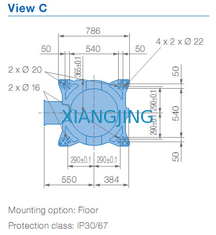 YASKAWA GP600 Used Robot Arm For Pick And Place 600kg Payload