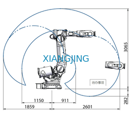 Used 6 Axis Welding Robot Arm Payload 200kg With IRC5 Single Cabinet
