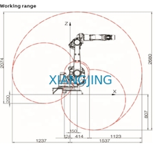 Aluminum Alloy Used ABB Robot