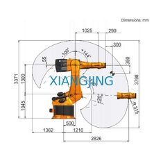 KR 600 R2830 Used Laser Welding Robot With ARC Welders