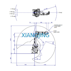 16KG Payload Used Fanuc Robot Material Handling Equipment And Packing Machine
