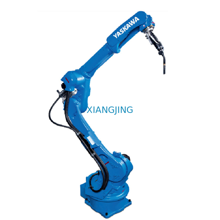 Industrial YASKAWA AR2010 6 axis welding robot arm manipulator and 12 kg payload 2010 reach wire feed system and welder