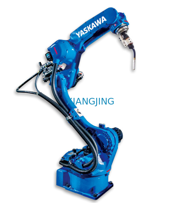 Used Yaskawa Industrial 6 Axis Arc Welding Robot Arm With Mig Welding Torch